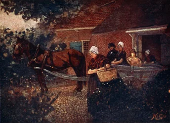 Un Carro del Latte di Walcheren, 1904